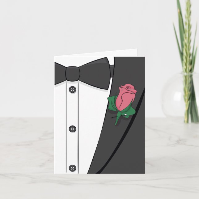 Tarjeta De Agradecimiento Los padrinos de boda le agradecen cardar - los (Anverso)