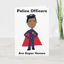 Los policías negros son superhéroes