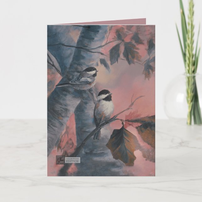 Tarjeta De Agradecimiento Los pollos de la abuela (Anverso)