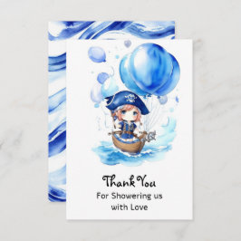 Tarjeta De Agradecimiento Los presentadores están dispuestos a celebrar: Boy