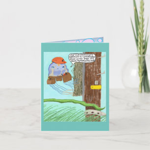 Tarjeta De Agradecimiento Los Problemas De Un Electrista