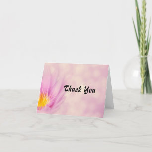 Tarjeta De Agradecimiento Lotus All Ochase Notecard