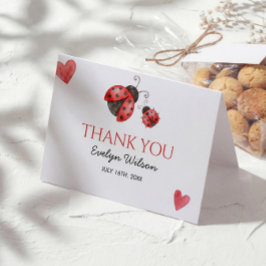 Tarjeta De Agradecimiento Love Bug Thank You Card