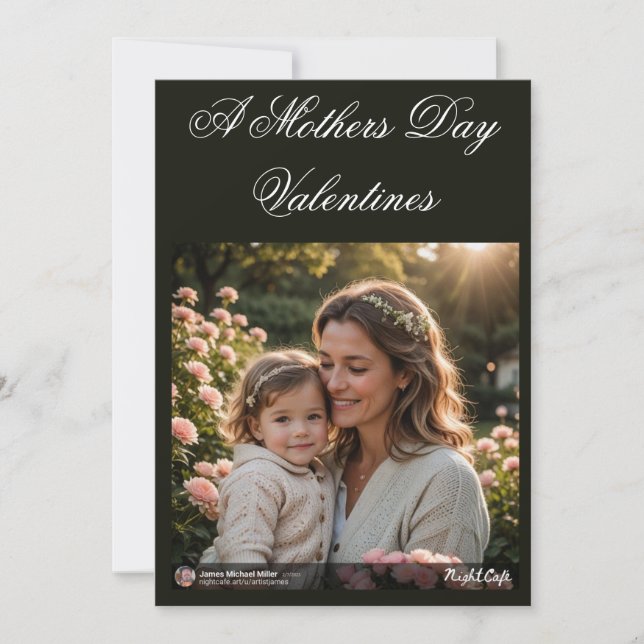 Tarjeta De Agradecimiento Love You Card De James Michael Miller (Anverso)