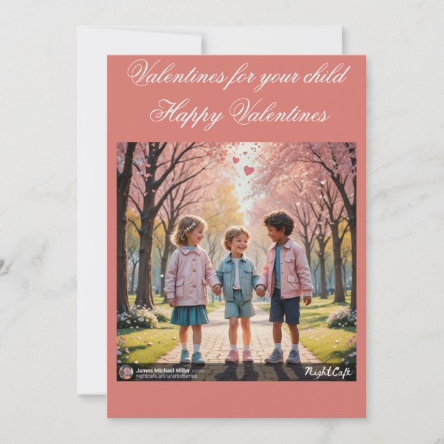 Tarjeta De Agradecimiento Love You Card De James Michael Miller (Anverso)