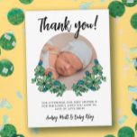 Tarjeta De Agradecimiento Lucky Blue Clovers Photo Boy Baby Shower<br><div class="desc">Azul 4 hojas trébol niño bebé ducha de agradecimiento tarjeta personalizada con una foto de su hijo recién nacido para agradecer a los invitados que vinieron a su afortunada ducha de bebé encantadora con la foto de su bebé enmarcada por ilustraciones de cuatro tréboles de hojas y flores de trébol...</div>