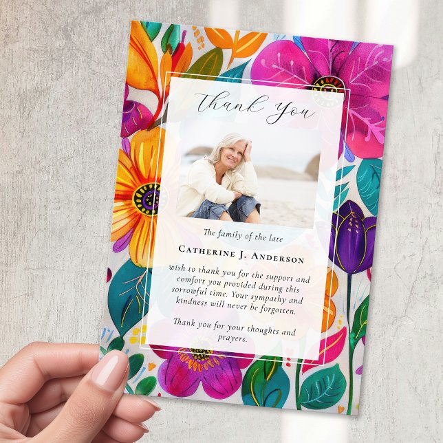 Tarjeta De Agradecimiento Luminoso homenaje a la simpatía por la fotografía  (Subido por el creador)