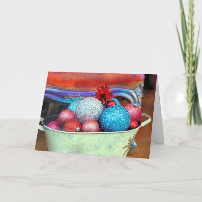 Tarjeta De Agradecimiento Luminoso y festivo (Anverso)