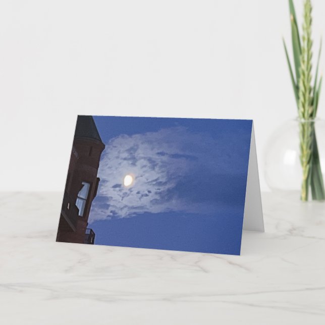 Tarjeta De Agradecimiento Luna (Anverso)