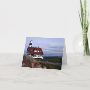 Tarjeta De Agradecimiento Luz de cabeza de Portland