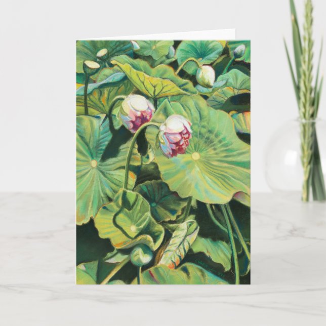 Tarjeta De Agradecimiento Luz de Edén - (Anverso)