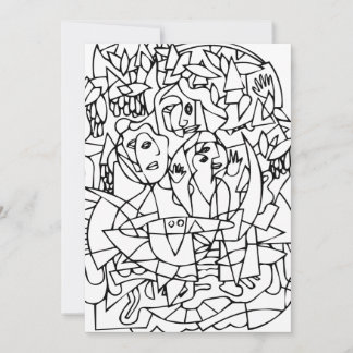 Tarjeta De Agradecimiento Macbeth "Three Wits" Notecards