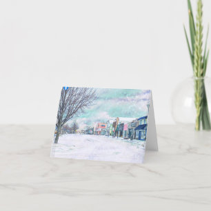 Tarjeta De Agradecimiento Mackinaw CIty Notecard