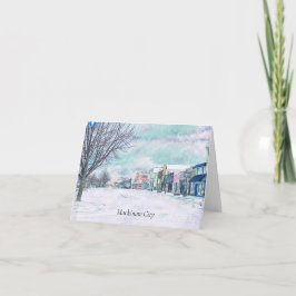 Tarjeta De Agradecimiento Mackinaw CIty Notecard