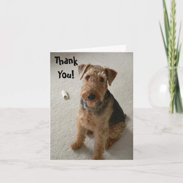 Tarjeta De Agradecimiento Madeleine le agradece Notecard (Anverso)