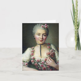 Tarjeta De Agradecimiento Mademoiselle Doré