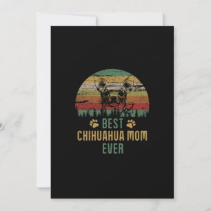 Tarjeta De Agradecimiento Madre de Chihuahua