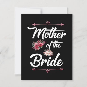 Tarjeta De Agradecimiento Madre de la Novia