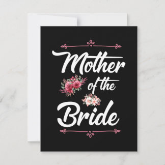 Tarjeta De Agradecimiento Madre de la Novia