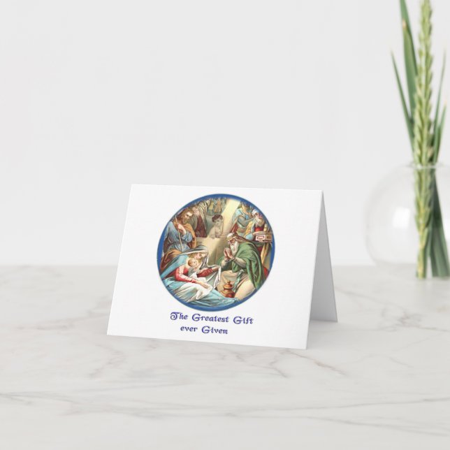 Tarjeta De Agradecimiento Madre María (Anverso)