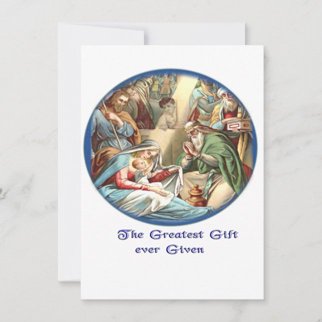 Tarjeta De Agradecimiento Madre María (Anverso)