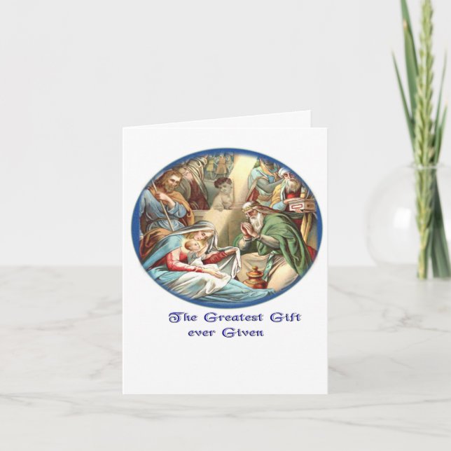 Tarjeta De Agradecimiento Madre María (Anverso)