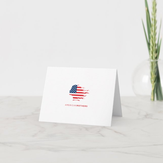 Tarjeta De Agradecimiento Madres notecnológicas de Estados Unidos (Anverso)