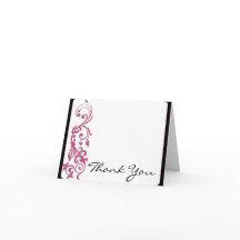 Madreselva Rosa Esquina Redondeada Boda Agradecimi