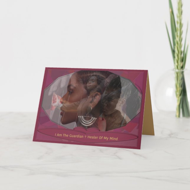 Tarjeta De Agradecimiento Magníficas Meditaciones Mentales (Anverso)