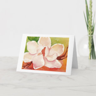 Tarjeta De Agradecimiento Magnolia Notecard