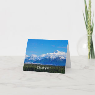 Tarjeta De Agradecimiento Majestic Mt McKinley