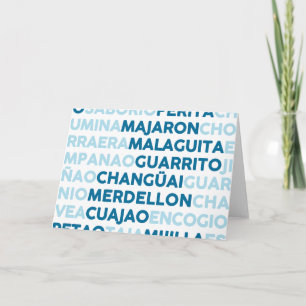 Tarjeta De Agradecimiento Malaguita