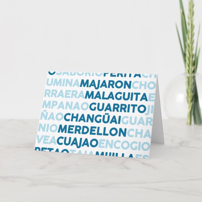 Tarjeta De Agradecimiento Malaguita (Anverso)