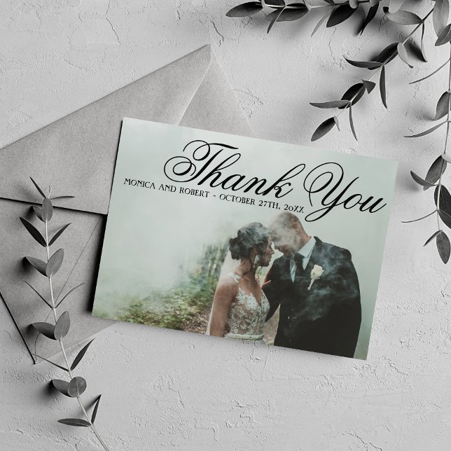 Tarjeta De Agradecimiento Malvado Naranja Negro Halloween Gracias (Subido por el creador)