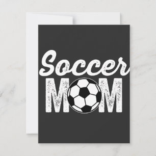 Tarjeta De Agradecimiento mamá del fútbol
