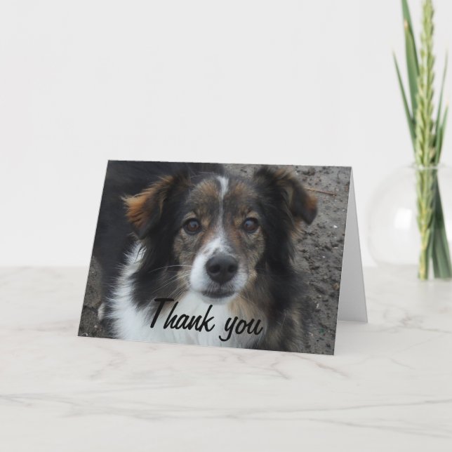 Tarjeta De Agradecimiento Mamá, gracias (Anverso)