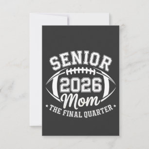 Tarjeta De Agradecimiento Mamá Senior 2026 El Cuarto Final