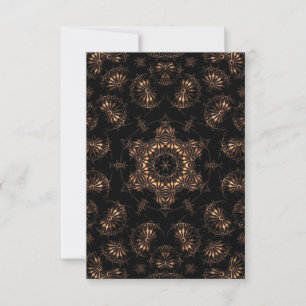 Tarjeta De Agradecimiento Mandala de la Edad de Bronce