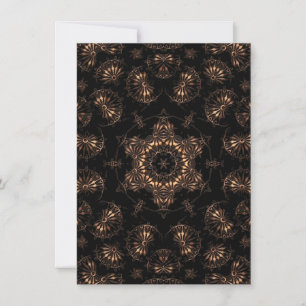 Tarjeta De Agradecimiento Mandala de la Edad de Bronce