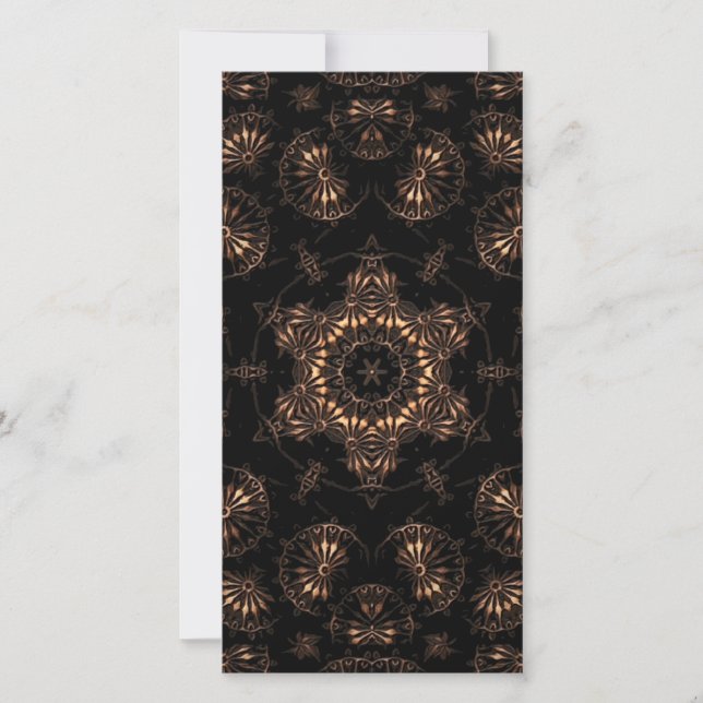 Tarjeta De Agradecimiento Mandala de la Edad de Bronce (Anverso)