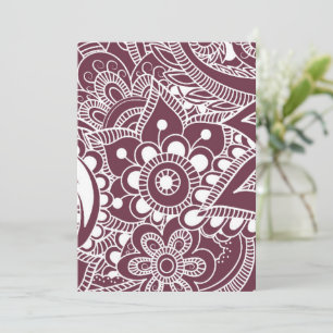 Tarjeta De Agradecimiento Mandala de lujo 44