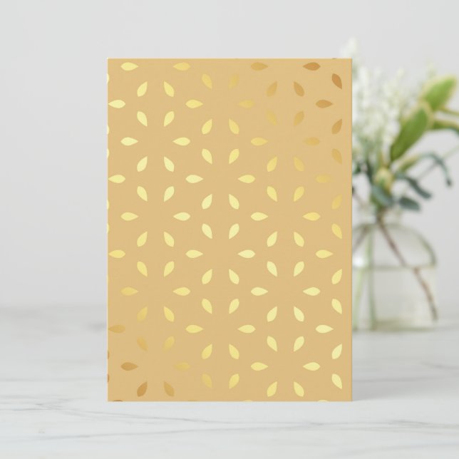 Tarjeta De Agradecimiento Mandala de lujo 7 (Anverso de pie)