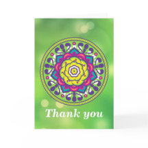 Mandala verde de Lotus