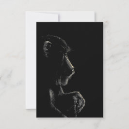 Tarjeta De Agradecimiento mandril