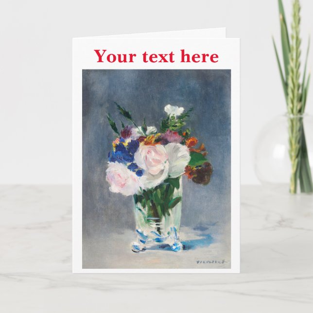 Tarjeta De Agradecimiento Manet (Anverso)