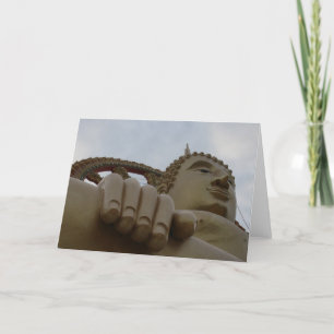 Tarjeta De Agradecimiento mano de buddha
