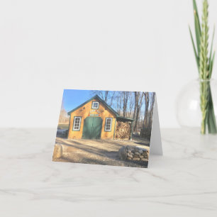 Tarjeta De Agradecimiento Maple Sugar House