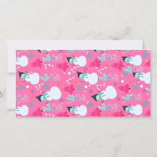 Tarjeta De Agradecimiento Marcador de Navidades de Candy Cane Lane