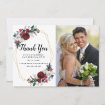 Marco geométrico de oro Flores de invierno de Borg