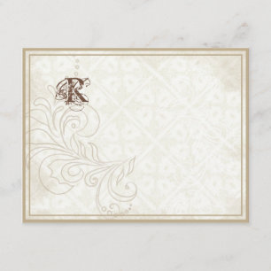 Tarjeta De Agradecimiento Margarita, pensamiento, mariposa color de rosa de